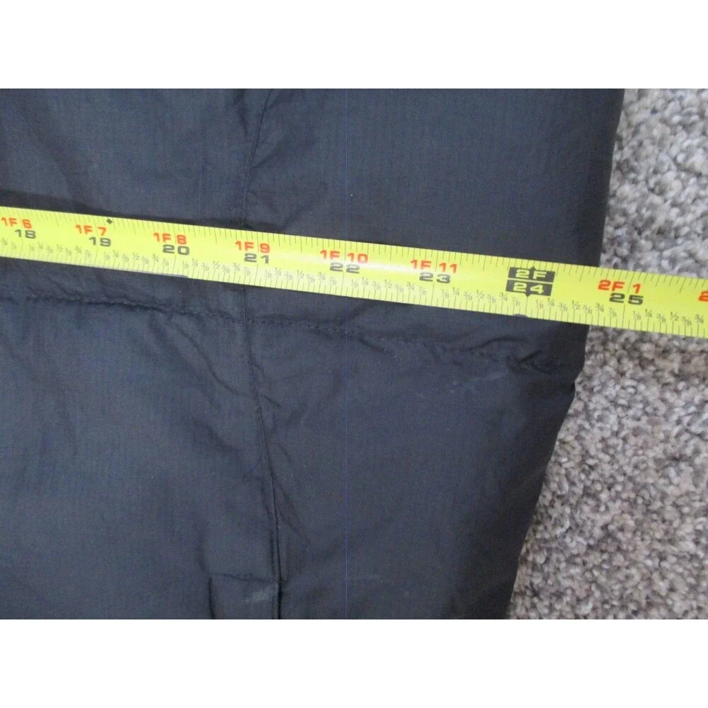 The North Face TNF Nupste 550 Goose Down Full Zip Puffer Vest Black size XL